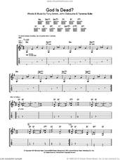 Cover icon of God Is Dead? sheet music for guitar (tablature) by Black Sabbath, John Osbourne, Terrence Butler and Tony Iommi, intermediate skill level