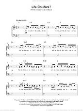 Life On Mars? sheet music download
