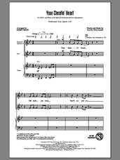 Cover icon of Your Cheatin' Heart sheet music for choir (SSA: soprano, alto) by Hank Williams, Kirby Shaw and Patsy Cline, intermediate skill level