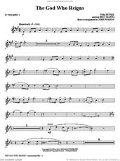 Cover icon of The God Who Reigns (complete set of parts) sheet music for orchestra/band (Brass) by Tom Fettke, Beverly Darnall and William Moore, intermediate skill level