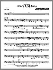 Cover icon of Honor And Arms (from Samson) (complete set of parts) sheet music for tuba and piano by George Frideric Handel and Kevin Kaisershot, classical score, intermediate skill level