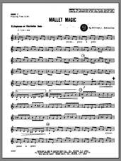Cover icon of Mallet Magic sheet music for percussions by Schinstine, classical score, intermediate skill level