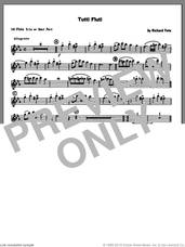Cover icon of Tutti Fluti (complete set of parts) sheet music for flute quartet by Richard Fote, classical score, intermediate skill level