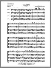 Cover icon of Habanera (from Carmen) (COMPLETE) sheet music for flute quartet by Christensen and Georges Bizet, classical score, intermediate skill level