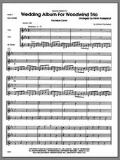 Cover icon of Wedding Album For Woodwind Trio (COMPLETE) sheet music for wind trio by Kevin Kaisershot and Miscellaneous, classical score, intermediate skill level