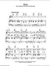 Cover icon of Silvio sheet music for voice, piano or guitar by Bob Dylan and Robert Hunter, intermediate skill level