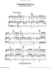 Cover icon of Sweetheart Like You sheet music for voice, piano or guitar by Bob Dylan, intermediate skill level
