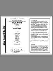 Cover icon of Blue Brews (COMPLETE) sheet music for jazz band by isaac Hanson, classical score, intermediate skill level