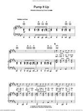 Cover icon of Pump It Up sheet music for voice, piano or guitar by Elvis Costello, intermediate skill level