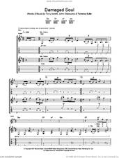 Cover icon of Damaged Soul sheet music for guitar (tablature) by Black Sabbath, John Osbourne, Terrence Butler and Tony Iommi, intermediate skill level