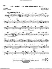 Cover icon of That's What I Want For Christmas (complete set of parts) sheet music for orchestra/band by Paul Langford and E.E. Lawrence, intermediate skill level
