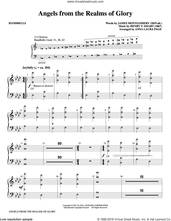 Cover icon of Angels From The Realms Of Glory sheet music for percussions by James Montgomery, Anna Laura Page and Henry T. Smart, intermediate skill level