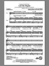 Cover icon of Call Me Maybe sheet music for choir (2-Part) by Mark Brymer and Carly Rae Jepsen, intermediate duet