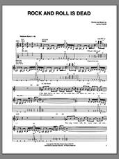 Cover icon of Rock And Roll Is Dead sheet music for guitar (tablature) by Lenny Kravitz, intermediate skill level