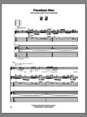 Cover icon of Faceless Man sheet music for guitar (tablature) by Creed, intermediate skill level