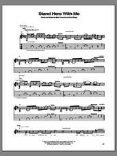 Cover icon of Stand Here With Me sheet music for guitar (tablature) by Creed, intermediate skill level