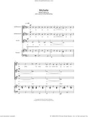 Cover icon of Michelle sheet music for choir by The Beatles, John Lennon and Paul McCartney, intermediate skill level
