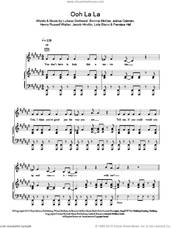 Cover icon of Ooh La La sheet music for voice, piano or guitar by Britney Spears, Bonnie McKee, Fransisca Hall, Henry Russell Walter, Jacob Hindlin, Joshua Coleman, Lola Blanc and Lukasz Gottwald, intermediate skill level