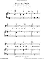 Cover icon of Back In Old Ireland sheet music for voice, piano or guitar by Dennis Cummings, Douglas Cummings, Eddie Gillanders and Pat Michael, intermediate skill level