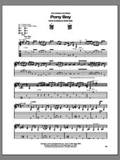 Cover icon of Pony Boy sheet music for guitar (tablature) by Allman Brothers Band, Dickey Betts and The Allman Brothers Band, intermediate skill level