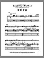 Cover icon of Straight From The Heart sheet music for guitar (tablature) by The Allman Brothers Band, Allman Brothers Band, Dickey Betts and Johnny Cobb, intermediate skill level