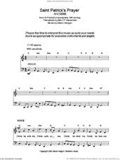 Cover icon of Saint Patrick's Prayer sheet music for voice, piano or guitar by Alison Hedger and Miscellaneous, intermediate skill level