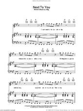 Cover icon of Next To You sheet music for voice, piano or guitar by The Police and Sting, intermediate skill level