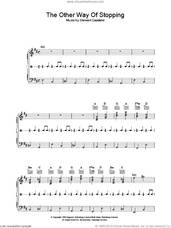 Cover icon of The Other Way Of Stopping sheet music for piano solo by The Police and Stewart Copeland, intermediate skill level