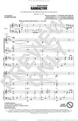 Cover icon of Radioactive sheet music for choir (SATB: soprano, alto, tenor, bass) by Mark Brymer and Imagine Dragons, intermediate skill level