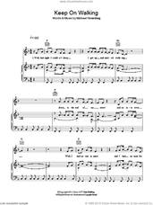Cover icon of Keep On Walking sheet music for voice, piano or guitar by Passenger and Michael Rosenberg, intermediate skill level