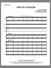 Cover icon of Away In A Manger (from A Symphony Of Carols) (COMPLETE) sheet music for orchestra/band by Joseph M. Martin, intermediate skill level