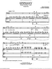 Cover icon of Epiphany sheet music for voice and piano by Stephen Sondheim, intermediate skill level