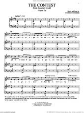 Cover icon of The Contest sheet music for voice and piano by Stephen Sondheim, intermediate skill level