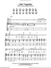 Cover icon of Little Tragedies sheet music for guitar (tablature) by Hawksley Workman, intermediate skill level