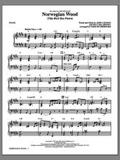 Cover icon of Norwegian Wood (This Bird Has Flown) (complete set of parts) sheet music for orchestra/band by The Beatles and Paris Rutherford, intermediate skill level