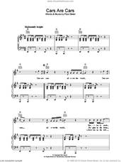 Cover icon of Cars Are Cars sheet music for voice, piano or guitar by Paul Simon, intermediate skill level