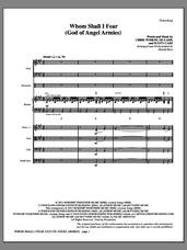 Cover icon of Whom Shall I Fear (God of Angel Armies) (COMPLETE) sheet music for orchestra/band by Chris Tomlin and Harold Ross, intermediate skill level
