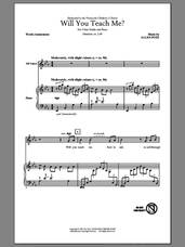 Cover icon of Will You Teach Me? sheet music for choir (3-Part Treble) by Allen Pote, intermediate skill level