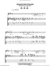 Cover icon of Around And Around sheet music for guitar (tablature) by Chuck Berry, intermediate skill level