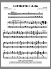 Cover icon of Resurrection Glory sheet music for percussions (handbells) by Tom Fettke, intermediate skill level