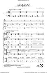 Cover icon of Shout Allelu! sheet music for choir (3-Part Mixed) by Roger Emerson, intermediate skill level