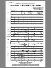 Cover icon of Lift High Your Songs Of Praise (from Footprints In The Sand) (COMPLETE) sheet music for orchestra/band by Joseph M. Martin and David Angerman, intermediate skill level
