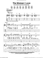 Cover icon of The Woman I Love sheet music for guitar solo (easy tablature) by Jason Mraz, easy guitar (easy tablature)