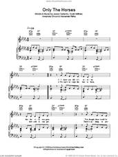 Cover icon of Only The Horses sheet music for voice, piano or guitar by Scissor Sisters, Alexander Ridha, Amanda Ghost, Jason Sellards and Scott Hoffman, intermediate skill level