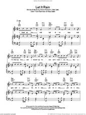 Cover icon of Let It Rain sheet music for voice, piano or guitar by Eliza Doolittle, Eliza Caird, Oren Yoel Kleinman, Ross Golan and Steve Robson, intermediate skill level