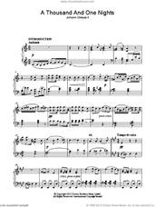 Cover icon of A Thousand And One Nights sheet music for piano solo by Johann Strauss, Jr., classical score, intermediate skill level