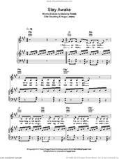 Cover icon of Stay Awake sheet music for voice, piano or guitar by Ellie Goulding, Hugo Leclercq and Makeba Riddick, intermediate skill level