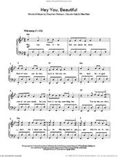 Cover icon of Hey You Beautiful sheet music for piano solo by Olly Murs, Claude Kelly, Oliver Murs and Steve Robson, easy skill level