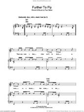 Cover icon of Further To Fly sheet music for voice, piano or guitar by Paul Simon, intermediate skill level