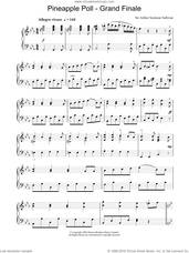 Cover icon of Grand Finale From Pineapple Poll sheet music for piano solo by Arthur Sullivan, intermediate skill level